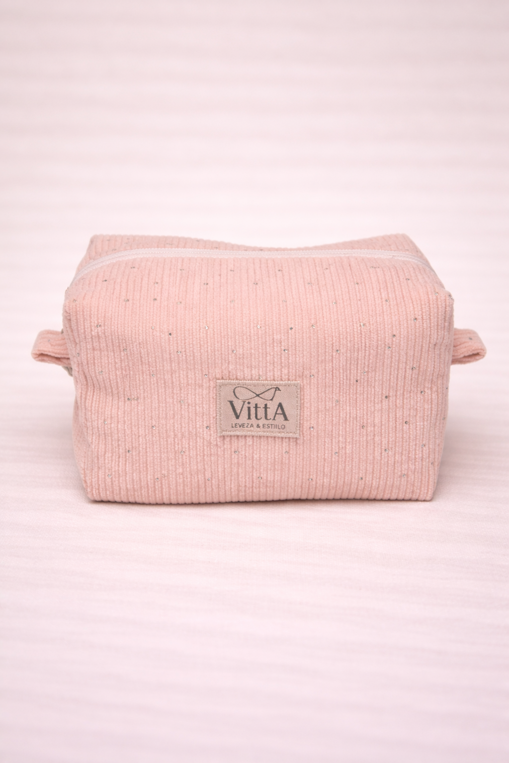 Necessaire canelada brilho