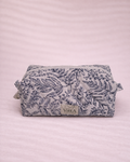 Necessaire flores azuis