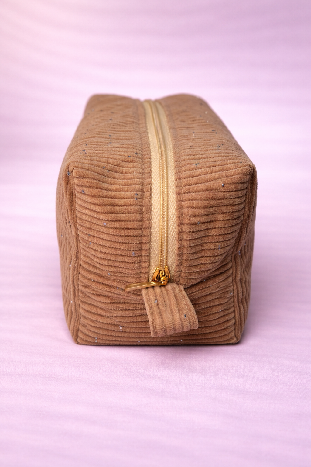 Necessaire canelada brilho