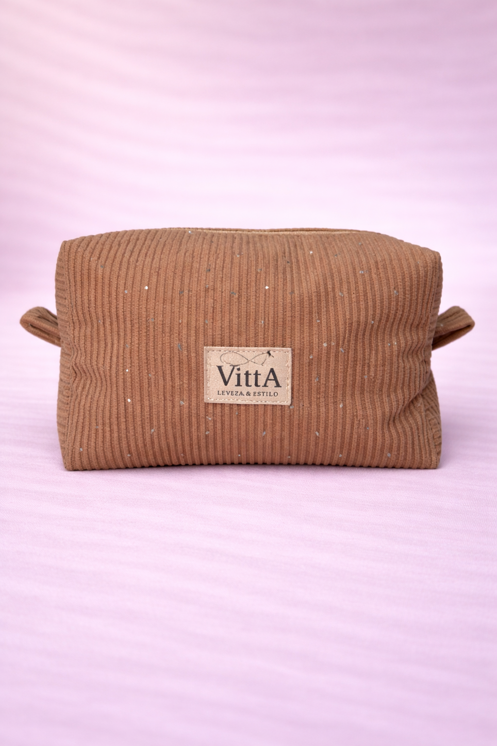 Necessaire canelada brilho