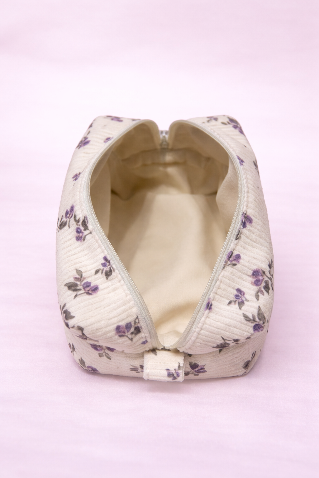 Necessaire canelada flores
