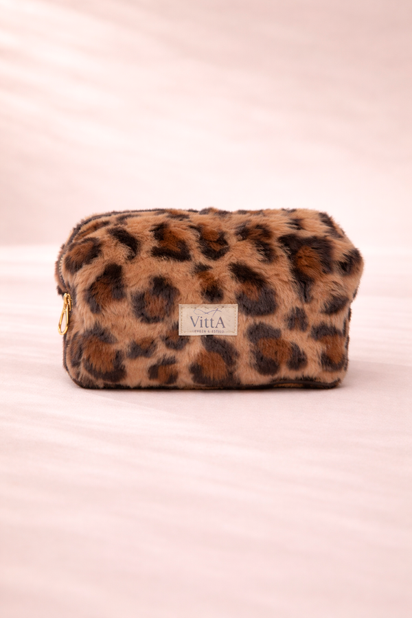 Necessaire pelo leopardo